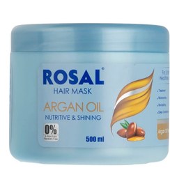 تصویر ماسک مو رزال (Rosal) مدل Argan حجم 500 میلی‌لیتر ماسک مو Argan انواع مو 500 میلی‌لیتر رزال