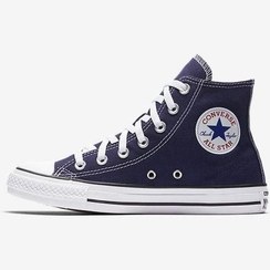 تصویر کانورس کلاسیک سرمه ای ساقدار - Converse Classic Navy Hightop 