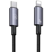 تصویر کابل شارژر لایتنینگ 30 وات یوسمز مدل SJ662 typec to lightning cable usams sj662