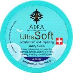 تصویر کرم مرطوب کننده و ترمیم کننده آدرا مدل Ultra Soft حجم 200 میل Adra Extra Soft Moisturizing And Repairing Cream With Allantoin 200ml