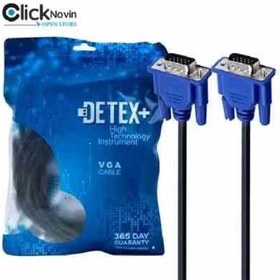 تصویر کابل VGA برند DETEX متراژ 3 