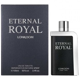 تصویر عطر ادکلن مردانه اترنال رویال مشکی لونکوم LONKOOM ETERNAL ROYAL BLACK 