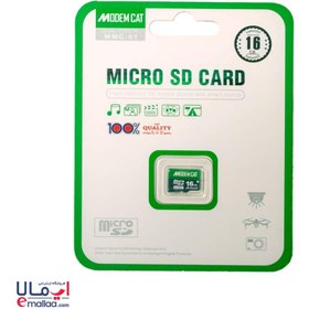 تصویر کارت حافظه 16GB مودم کت Modem Cat مدل MMC-01 