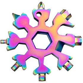 تصویر ست ابزار همه کاره فلزی طرح جاکلیدی 