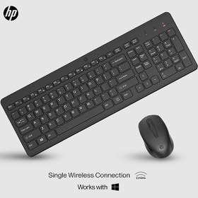 تصویر کیبورد و ماوس بی سیم اچ پی مدل 330 HP 330 Wireless Mouse and Keyboard Combination