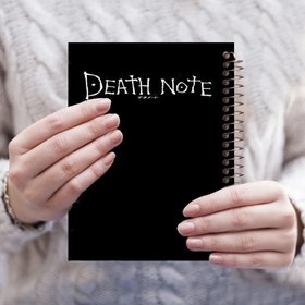 تصویر دفتر زبان 100 برگ مشایخ طرح دث نوت (DEATHNOTE) مدل انیمه کد YLA105 