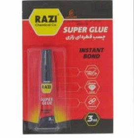 تصویر چسب قطره ای رازی 8میلی گرم مایع شفاف 