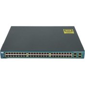 تصویر سوييچ 48 پورت سیسکو مدل WS-C3560-48PS-S ا Cisco WS-C3560-48PS-S 48-Port Switch Cisco WS-C3560-48PS-S 48-Port Switch