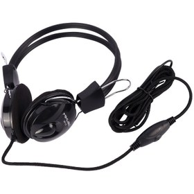 تصویر هدست سیم دار Mikuso HP-115 Mikuso HP-115 Stereo Headset