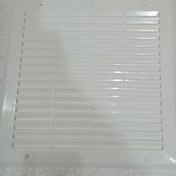 تصویر دریچه تامین هوا پلاستیکی سفید سایز 30 سانت جهان صنعت 