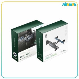 تصویر هولدر نگهدارنده خودرو گرین Car Headrest Flexible Tablet Holder Car Headrest Flexible Tablet Holder