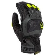 تصویر دستکش موتورسیکلت مردانه و زنانه موتور سیکلت BADLANDS AERO PRO زرد سیاه Klim 