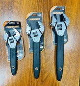 تصویر آچار فرانسه جغجغه ای فک متحرک مارک دنوینر سایز 10 اینچ 