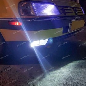 تصویر مه شکن جلو ایران خودرو پژو ۴۰۵ LED دیلایت دار 