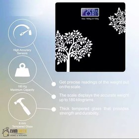 تصویر ترازو وزن کشی کمری دماسنج دار 