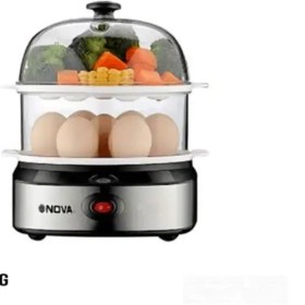 تصویر تخم مرغ پز برقی نوا مدل NFS-9013-2 Nova electric egg cooker model NFS-9013-2