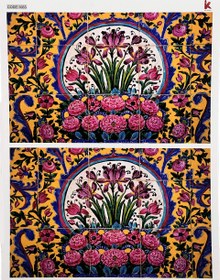 تصویر ترانسفر طرح کاشی کد 1063 