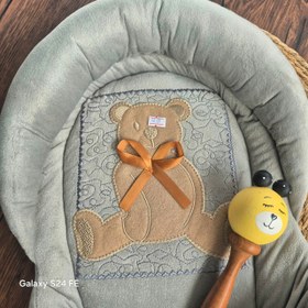 تصویر آغوشی سوئیسی Embaby مدل تدی طوسی کد 48125 