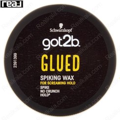 تصویر واکس (چسب) مو حالت دهنده گات تو بی Schwarzkopf Got2b Glued Spiking Wax 75ml 