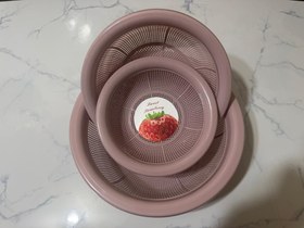 تصویر آبکش 3عددی بسته 12 عددی 