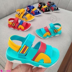 تصویر صندل بچه گانه اسپرت آبی kids sandals 