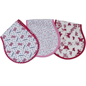 تصویر دستمال آروغ گیر نوزاد کارترز Carters مجموعه 3 عددی - 