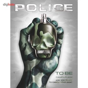 تصویر ادو تویلت پلیس To Be Camouflage Police To Be Camouflage Eau de Toilette