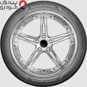 تصویر لاستیک خودرو مارشال سایز 225/55R16 مدل گل MU12 