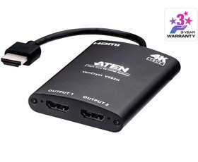 تصویر 2Port True 4K HDMI Splitter 