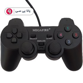 تصویر دسته بازی شوکدار پاناتک مدل P-G506 GAMEPAD USB GAME Panatech P-G506