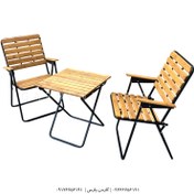 تصویر میز و صندلی کافه ای 