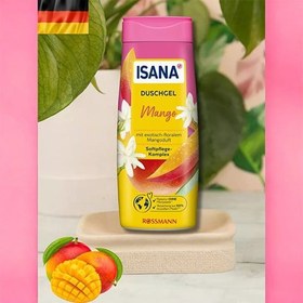 تصویر شامپو بدن انبه و یاس برند ISANA 