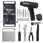 تصویر جعبه ابزار و دریل شارژی شیائومی مدل QWDZGJ001 