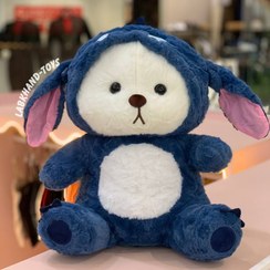 تصویر عروسک خرس لباس استیجی 