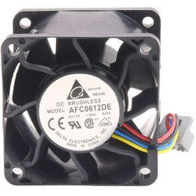 تصویر جت فن DELTA مدل AFC0612DE سایز ۶x۶x۳.۸ سانتیمتر ۱۲ ولت 