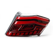تصویر چراغ عقب اسپرت ساینا طرح برجسته قرمز 