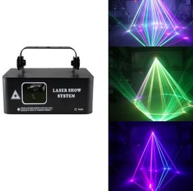 تصویر سیستم نمایش لیزری RGB500mw Laser show system RGB500mw