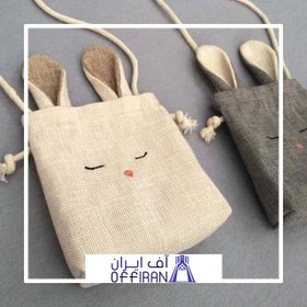 تصویر کیف دخترانه طرح خرگوش 