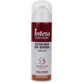 تصویر فوم اصلاح صورت مردانه اینتسا مدل ویتاسل 300 میل Intesa Vitacell Shaving Foam 300ml