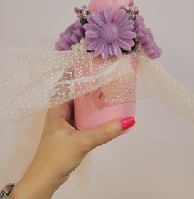 تصویر دسته گل شمع phonix_candle