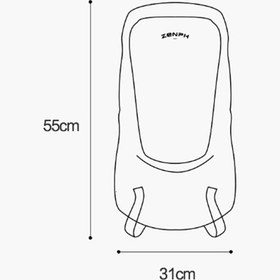 تصویر کوله کوهنوردی شیائومی با ظرفیت 38 لیتر Zaofeng HC 