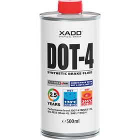 تصویر روغن ترمز XADO DOT-4 