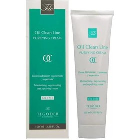 تصویر کرم آبرسان و مرطوب کننده پوست چرب تگودر TEGODER OIL CLEAN LINE PURIFYING CREAM 100ML