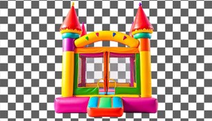 تصویر سرسره بادی 