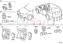 تصویر سنسور پارک ( تویوتا , راوفور ) 