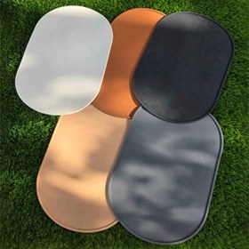 تصویر پد سیلیکونی بیضی 