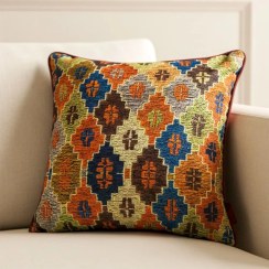 تصویر کاور کوسن نقش آکام چوب طرح شاهسون 