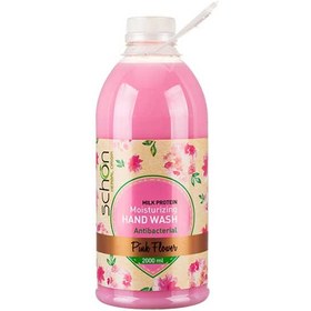 تصویر مایع دستشویی شون مدل Pink Flower حجم 2000 میلی لیتر Violet Lily