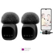 تصویر میکروفون بیسیم دو کاربره باس مدل آر ۸ wirless microphone two usera boss model R8