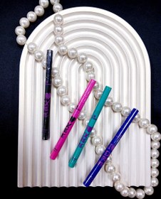 تصویر خط چشم ماژیکی مشکی(پوکه رنگی) 